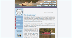 Desktop Screenshot of conistonpowerboatrecords.co.uk
